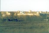 Изборская крепость. XIV в. Вид с юго-западной стороны. Фото А.Смирнова. 2001 г.
