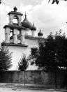Церковь Николы Явленного. 1676 г. Вид с западной стороны. Фото 1965 г.  г.Псков, ул.Некрасова, д.35.