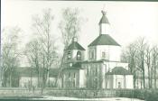 Церковь Преображения. Общийй вид с юго-востока. Фото Б.Скобельцына. 1976 г.