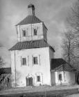 Церковь Казанская. Южный фасад. Фото Б.Скобельцына. 1966 г.  д.Посадниково, Стехновская волость, Новоржевский р-он.