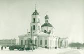 Церковь Троицы. 1790 г. Вид с северо-запада. Фото Б.Скобельцына 1977 г.  г.Остров.