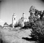 Церковь Троицкая. 1783 г. Общий вид. Фото Казакова Л. 1972 г.  д.Миритиницы, Миритиницкая волость, Локнянский р-он.