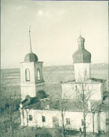 Общий вид церкви. Фото Фофанова Г., 1970