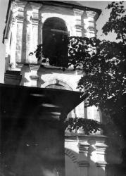 Северный фасад  колокольни. Фото  Скобельцына Б.С., 1977