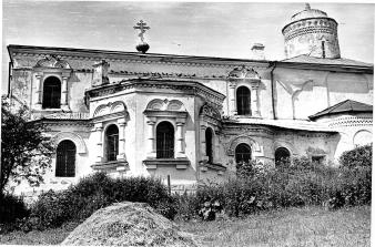 осточные фасады четверика и придела. Фото Скобельцына Б.С., 1976