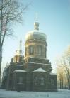 Церковь Александра Невского. 1908 г. Фото 2000 г.  г.Псков, ул. Мирная, д.1.