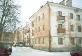 г.Псков, ул.Набат, д.3  Дом жилой. 1957 г.  Вид на дворовый фасад.
