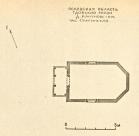 Псковская обл., Гдовский р-он, д.Кануновщина  Часовня Ольгинская. Сер.XIX в.  План.