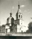 Псковская обл., Гдовский р-он, д.Кунесть.  Церковь Петра и Павла. 1890 г.  Фото 1969 г.